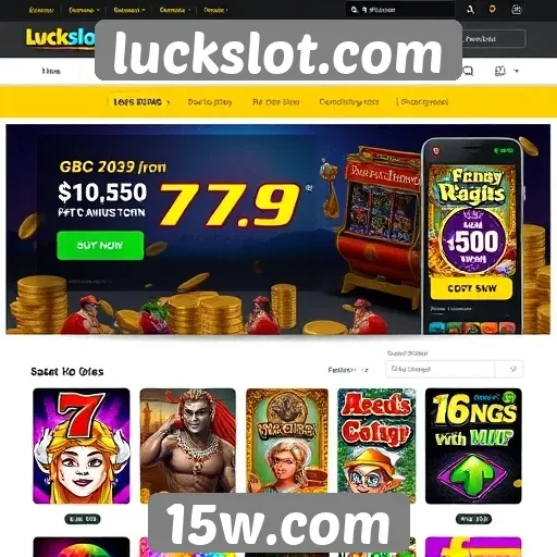 Acessibilidade e interface do usuário em Luckslot.com